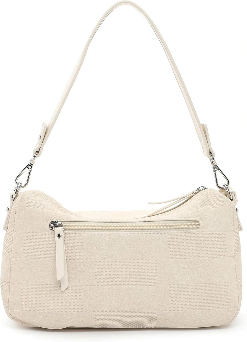 Tamaris Umhängetasche Letzia 32190 Damen Handtaschen Uni Einheitsgrösse Beige 400, Einheitsgrösse Be