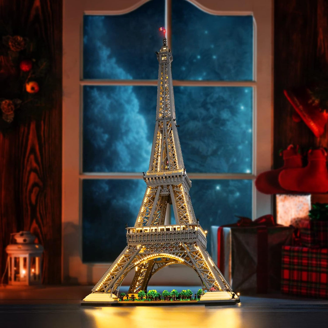 Fernbedienung Dekorationsbeleuchtungsset für Lego 10307 The Eiffel Tower Building Set, Licht-Kit für
