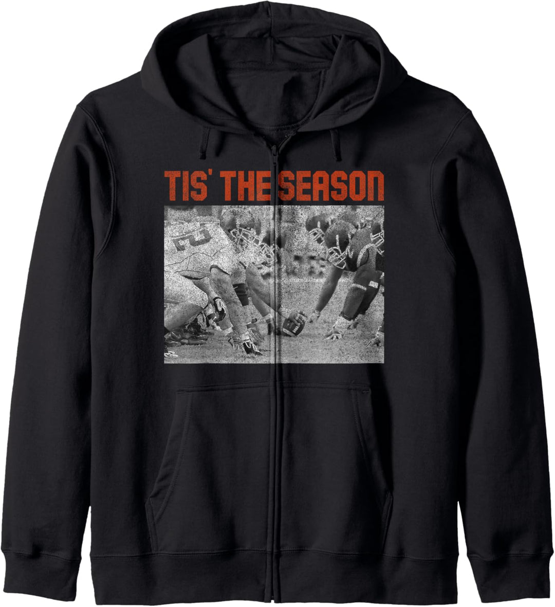 Trendy Football Tis The Season Kapuzenjacke