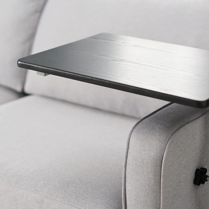 MEUBLE COSY Laptoptisch Höhenverstellbar mit Rollen Laptopständer Beistelltisch Sofatisch Nachttisch