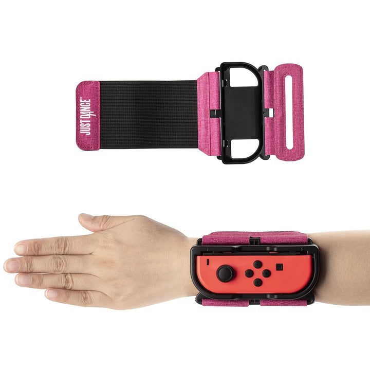 Offizielles Just Dance 2023 – Dance Band – JoyCon Controller-Armband, verstellbares elastisches Armb