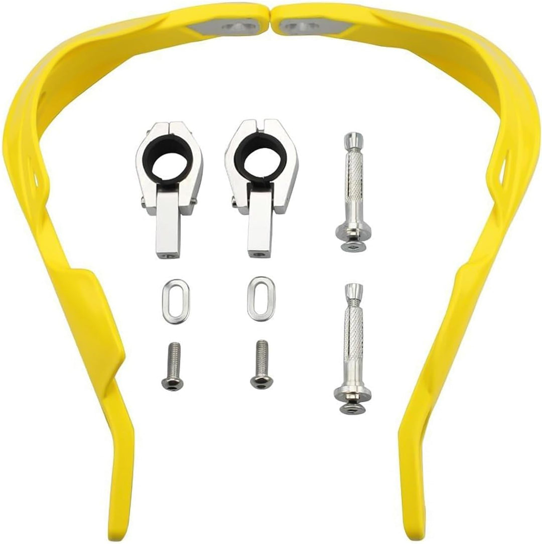 GOOFIT 1" Aluminium-Legierung Lenkerhandbürste Guards Schutzhandschützer Kit Ersatz für Motocross-Mo