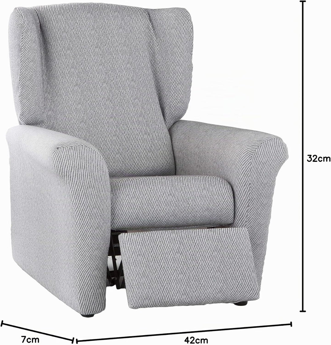 Estoralis ALBI Husse Relax-Sessel, Stoff, Grau, Relaxsessel Relaxsessel Grau, Relaxsessel Grau