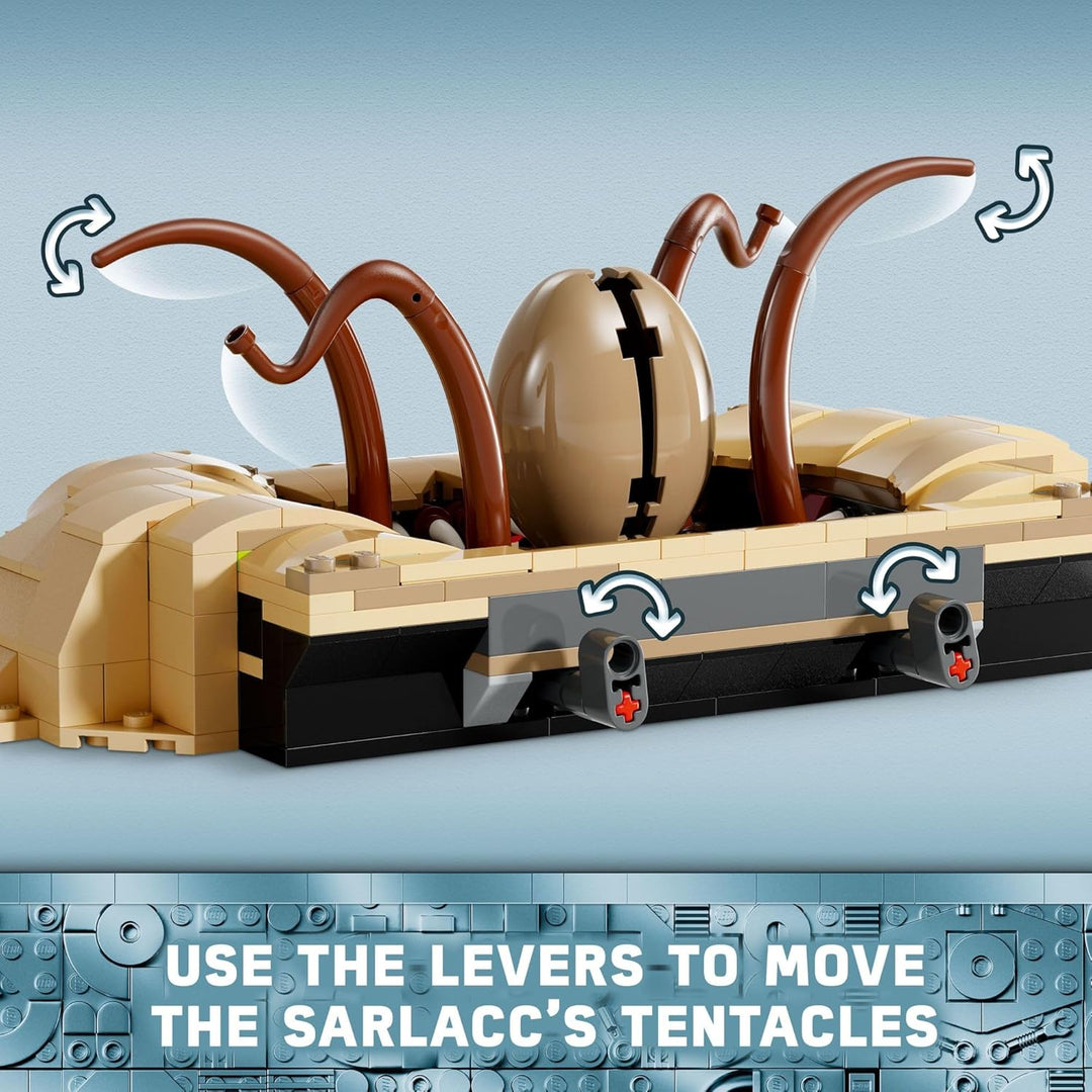 LEGO Star Wars 75396 - Wüsten-Skiff und Sarlacc-Grube (558 Teile)