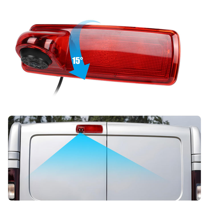 Rückfahrkamera für Renault trafic 2014 / Opel Vivaro 2014, 3. Bremslicht, Rückfahrkameras, Nachtsich