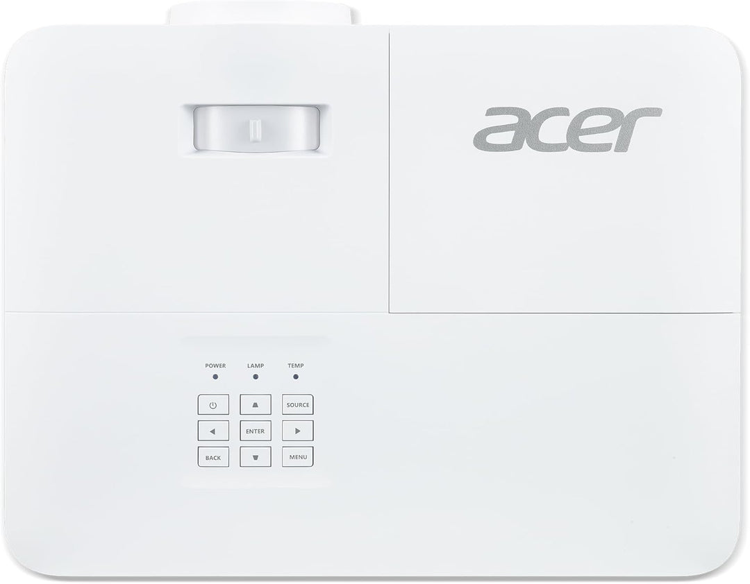 Acer X1528 DLP-Beamer - 1080p Full HD (1.920 x 1.080 Pixel), 5.200 ANSI Lumen, 10.000:1 Kontrast, 3D