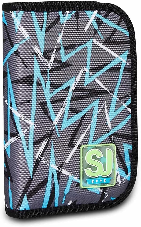 SJ Schulranzen Set 4-teilig Ergonomischer Schulrucksack, Ultraleichte Schultasche, 36
