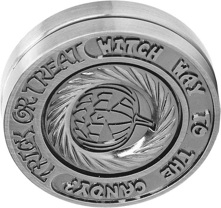 Haptische Münze, Fidget Slider Spielzeug Stressabbau Metall Fidget Clicker, Metall Sinnesspielzeug f