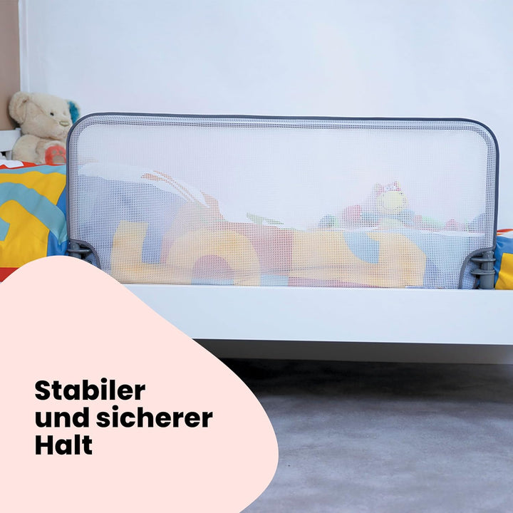 Safety 1st 90 cm Standard Bettgitter, Bettgitter für Kleinkinder, Schlafzimmerzubehör für Jungen und