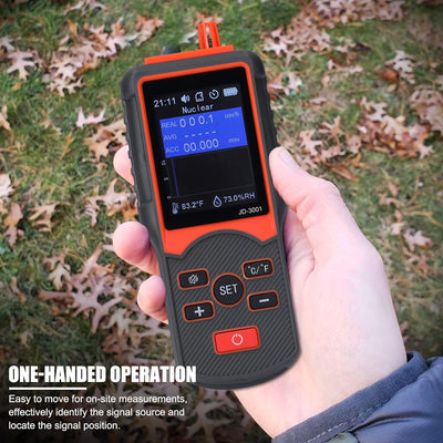 JD‑3001 Nuklearer Strahlungsdetektor Geigerzähler Kontaminationsmonitor Tragbares Outdoor-Dosimeter