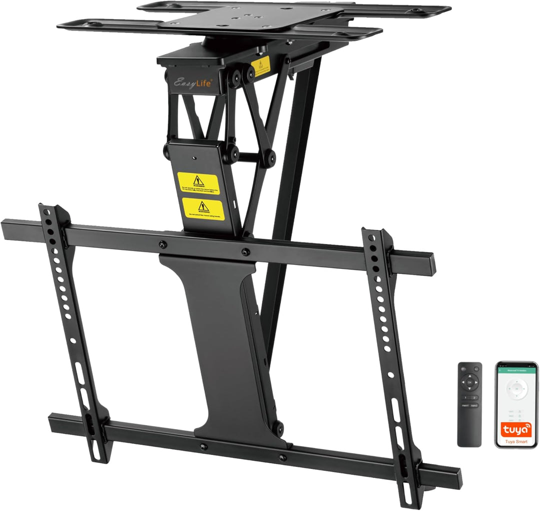 EasyLife TV Deckenhalterung elektrisch drehbar & schwenkbar + Smart Home Integration, 32-75 Zoll, VE