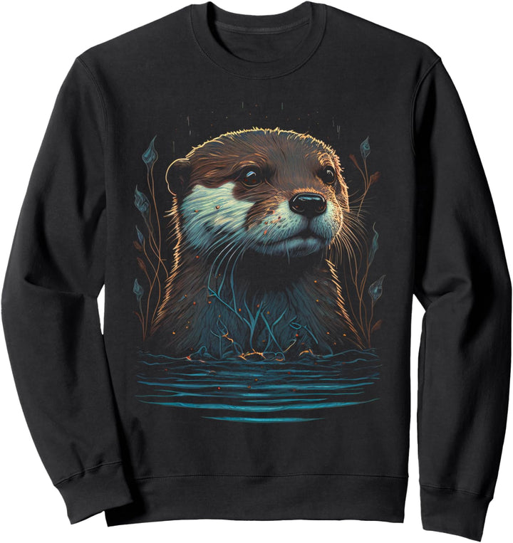 Süsses Otter Sweatshirt