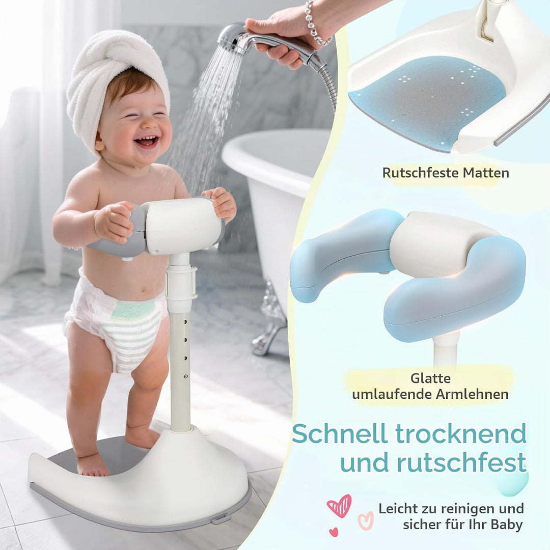 Baby Dusche Ständer,Baby Shower Stand Support,Höhenverstellbar,Mit Rutschfestem Boden Und Sicherheit