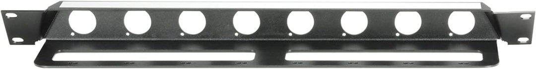 Adam Hall 19'' Parts Parts 872230 - gewinkelte Rackblende für 8x D-TYPE Buchsen 48.26 cm(19 Zoll)