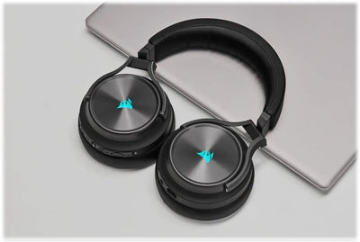 Corsair VIRTUOSO RGB WIRELESS XT Hi-Fi-Gaming-Headset mit Räumlichem Klang (Gleichzeitige Dual-Wirel