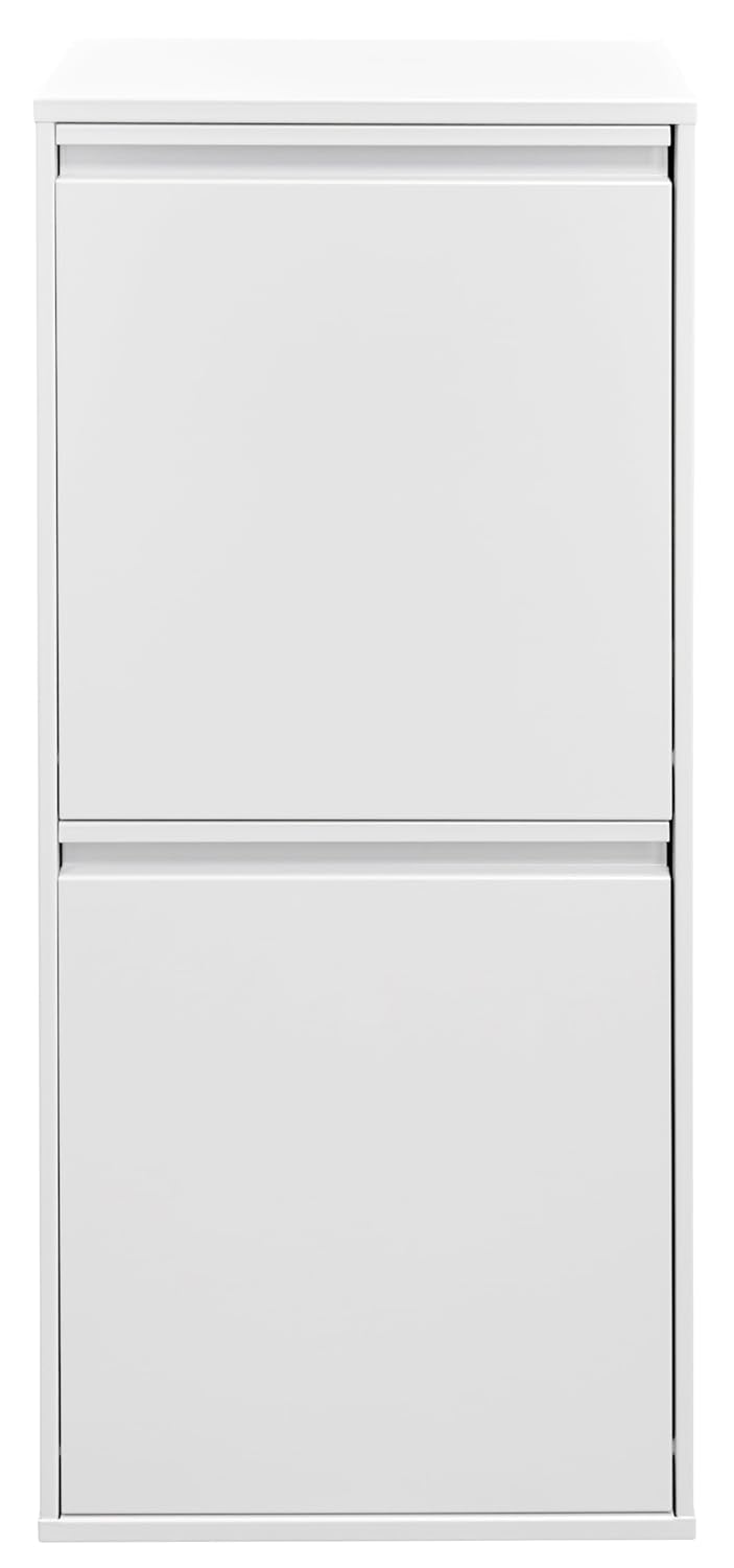 ARREGUI Basic CR401-B Mülltrennsystem aus Stahl | 3 Fächer Mülleimer für die Küche | 3 Fach Abfallei