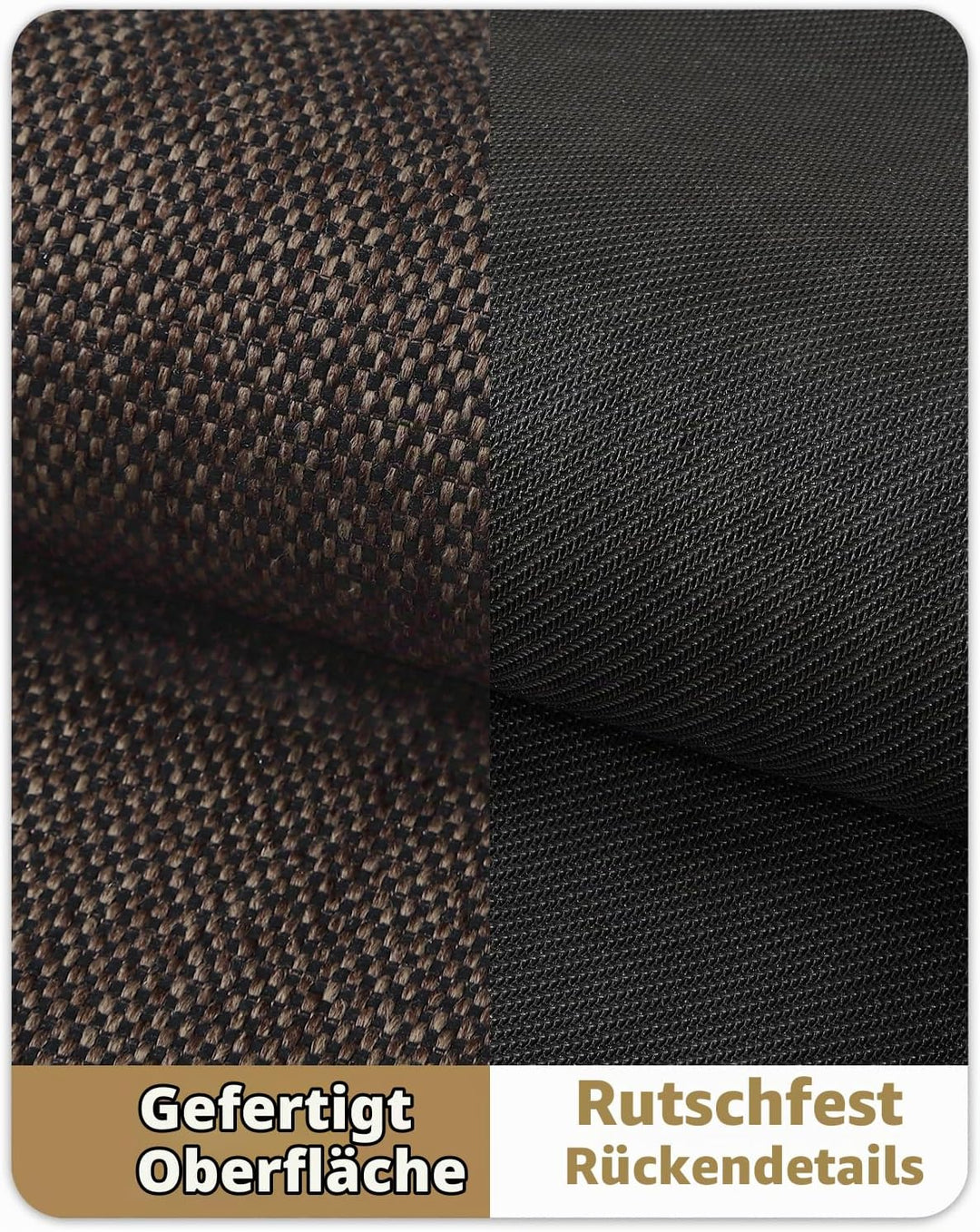 Color G Küchenteppich Waschbar rutschfest, Gewebte Küchenläufer Saugfähig, Teppich Läufer Küche, Tep