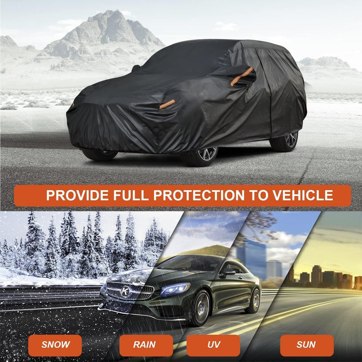 Kayme Autoplane Wasserdicht Atmungsaktiv für Hyundai Tucson(2015–2025), 7 Schichten Vollgarage Autoa