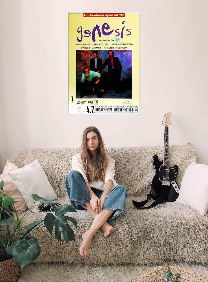 Genesis - We Cant Dance, Hockenheimring 1992 » Konzertplakat/Premium Poster | Live Konzert Veranstal