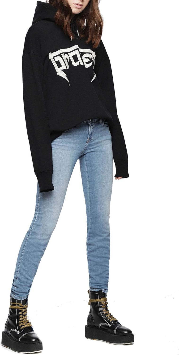 Diesel Damen Stretch Jogg Jeans Gracey-NE 084UA Slim Skinny blau (25)