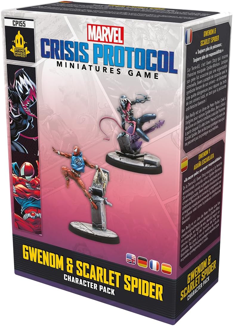 Atomic Mass Games, Marvel: Crisis Protocol – Gwenom &amp; Scarlet Spider, Charakter-Erweiterung, Tableto