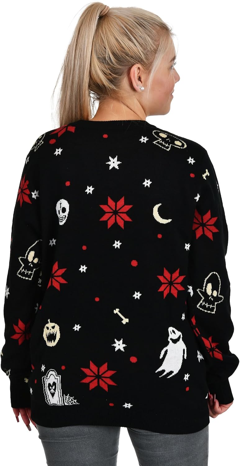 Elbenwald Strickpullover Weihnachten in verschiedenen Designs für Herren Damen Unisex Baumwolle Mehr