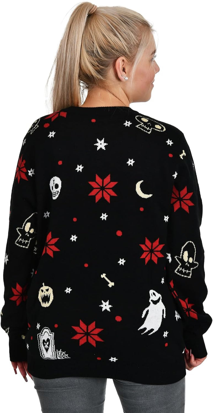 Elbenwald Strickpullover Weihnachten in verschiedenen Designs für Herren Damen Unisex Baumwolle Mehr
