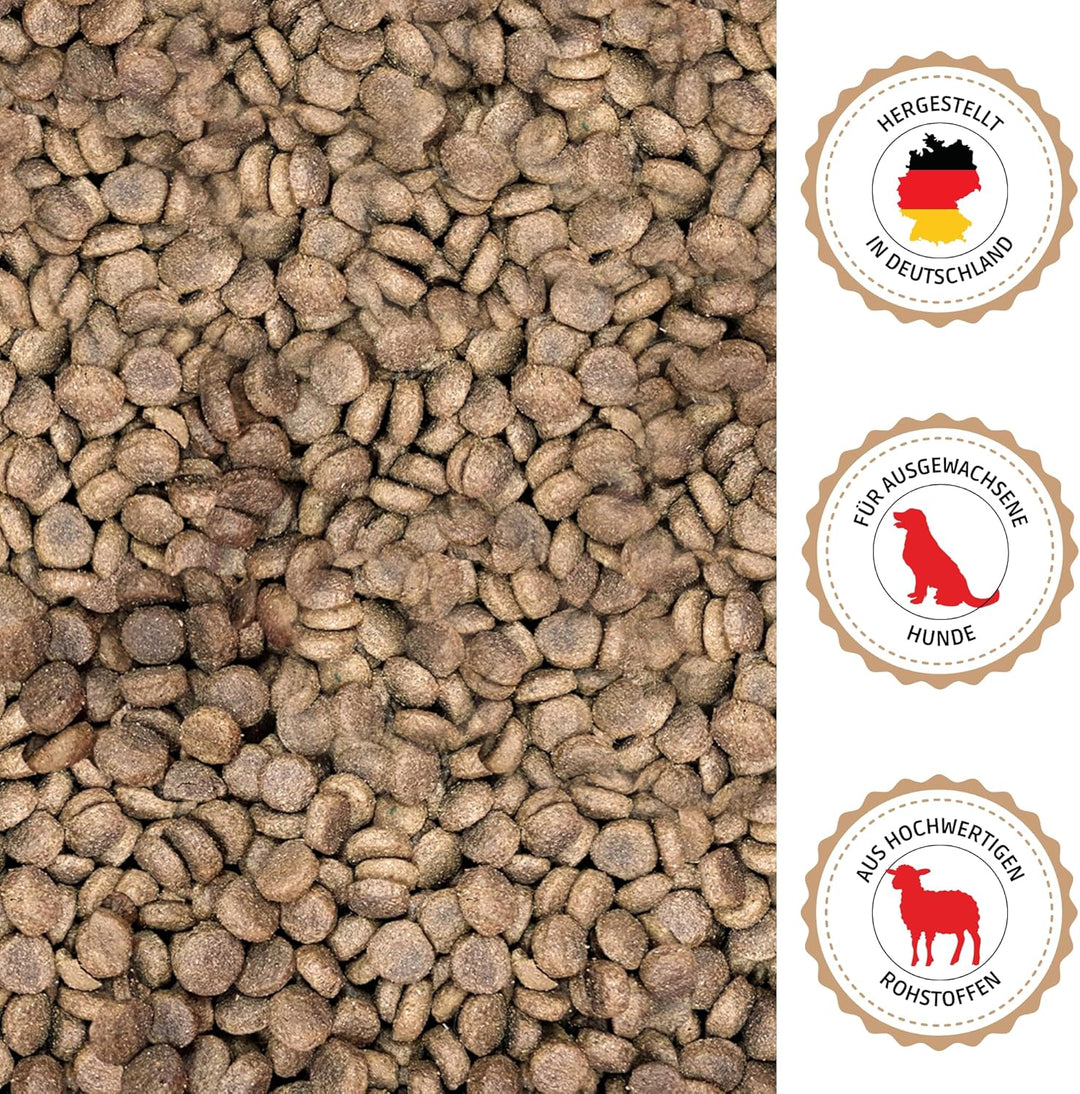 SUPRAVIT Hundefutter trocken Getreidefrei 15kg | Lamm und Kartoffeln | hohe Verträglichkeit | Gute A
