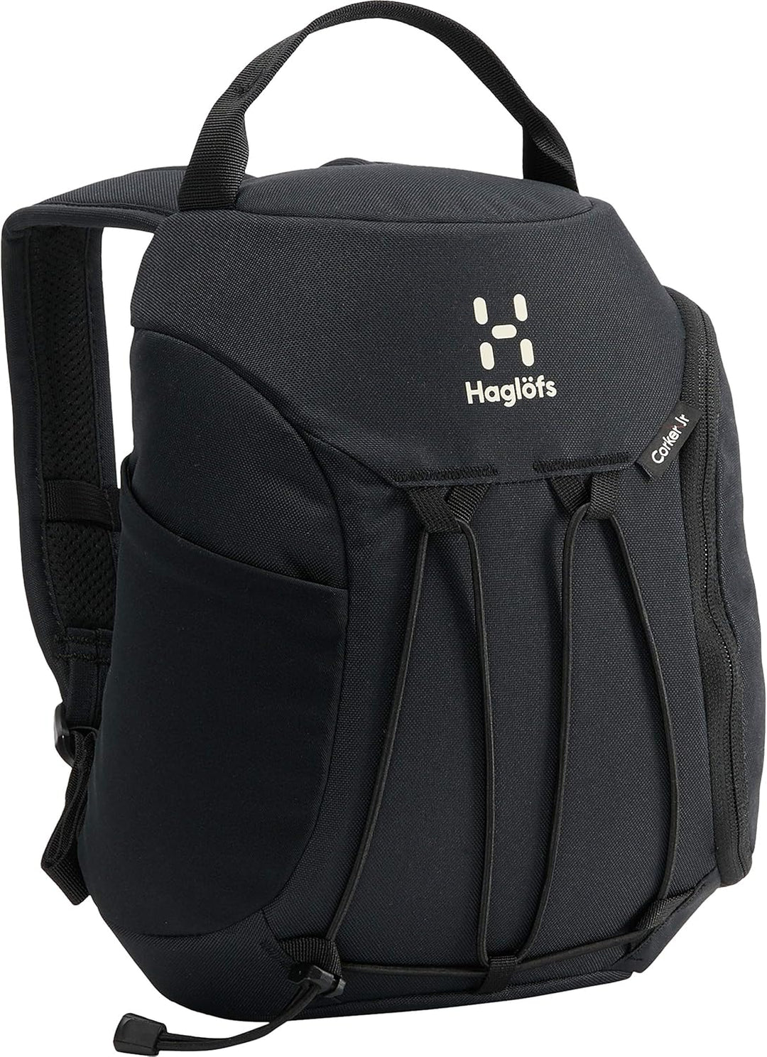Haglöfs Unisex, Kinder Corker Junior Rucksack Einheitsgrösse 2c5- Schwarz (True Black), Einheitsgrös