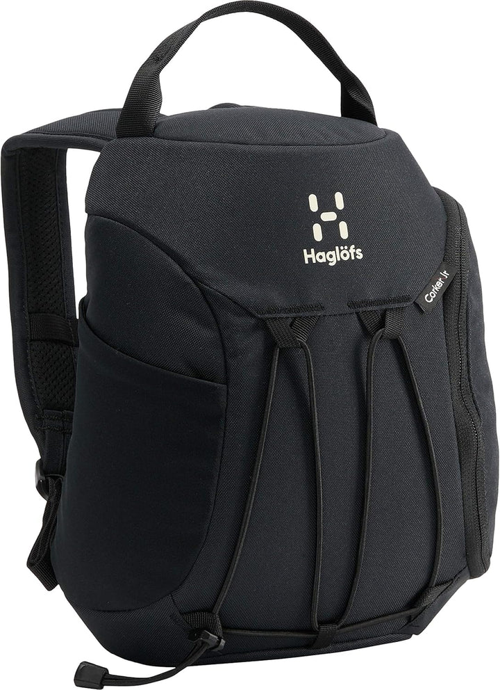 Haglöfs Unisex, Kinder Corker Junior Rucksack Einheitsgrösse 2c5- Schwarz (True Black), Einheitsgrös
