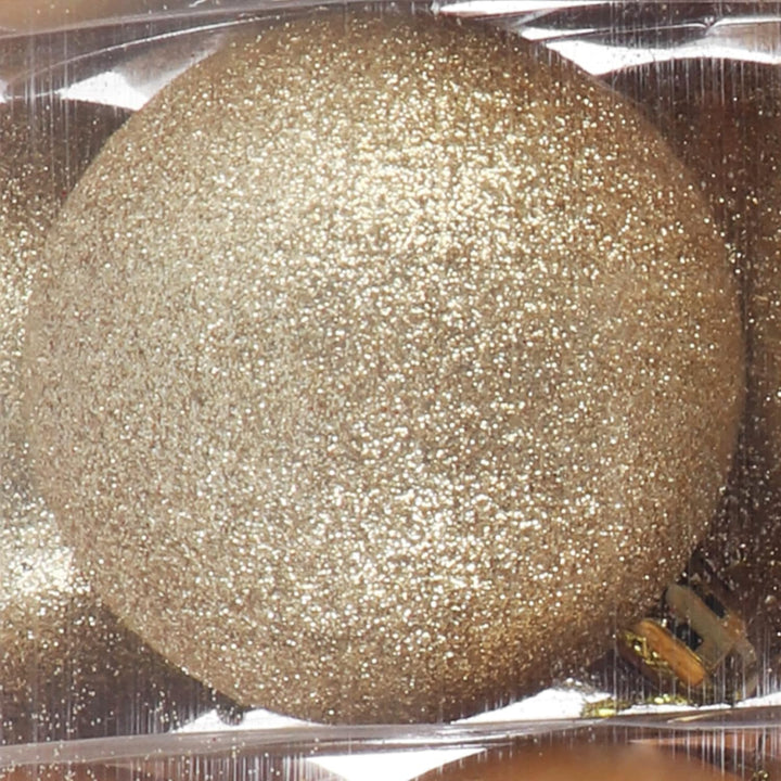 com-four® 84x Weihnachtskugeln, Christbaumkugeln bruchsicher aus Kunststoff für Weihnachten, Baumsch