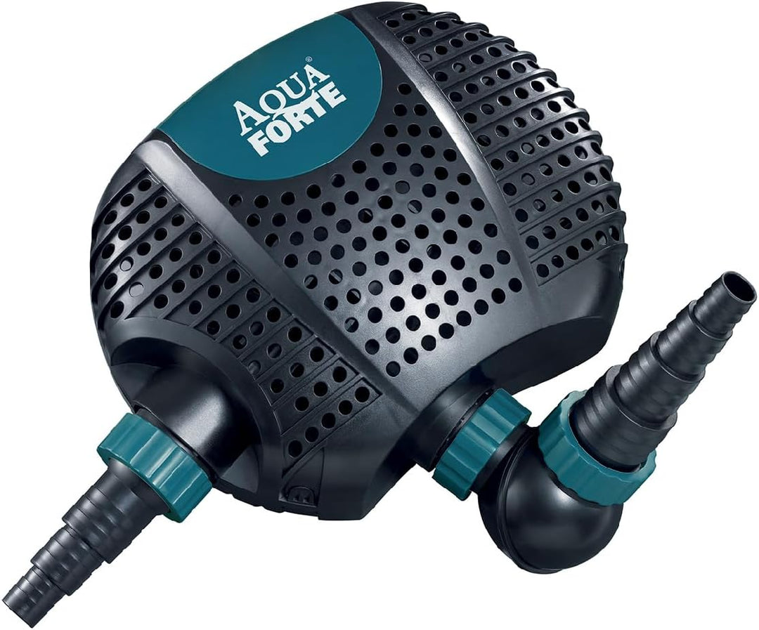 AquaForte O-6500 Plus, 50 Watt, max. Durchfluss 6,5 m3/Stunde, max. Förderhöhe 4 Meter, Kabellänge 1