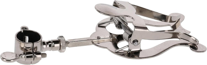 Gewa 730568 Marschnotenhalter Trompete kleine Lyra, Scharnierring 14mm, vernickelt Trompete 1 Drücke