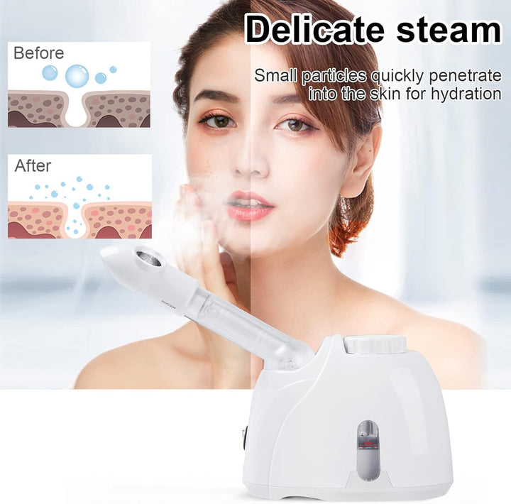 TaFoyu Gesichtsdampfer Gesichtssauna Nano Ionic Gesichtsdampfer, Facial Steamer, Schönheit Spa Persö