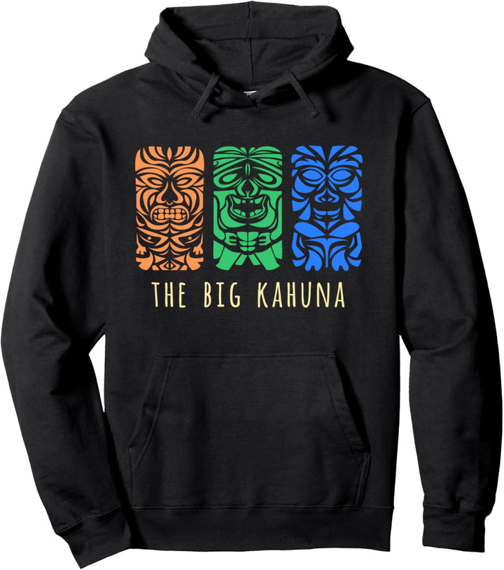 Aloha Tiki Hawaii Surfender polynesischer Kahuna Retro Pullover Hoodie