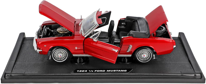 Motormax Ford Mustang Cabrio 1964 Rot 1. Generation 1/2 1/18 Modellauto Modell Auto