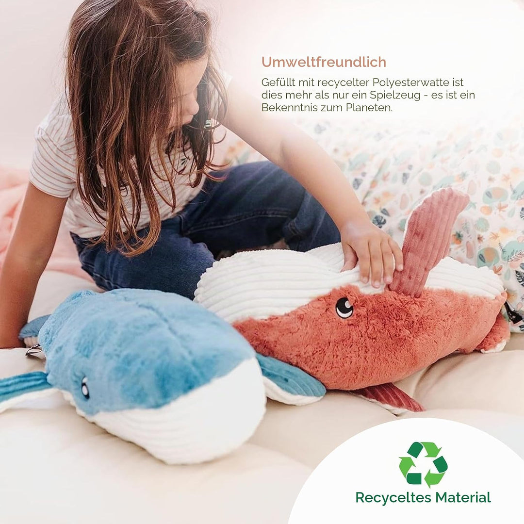 Les Déglingos PTIPOTOS by Gravillou La Balea – Plüschtier Mama und Ihr Baby – Geschenkidee zur Gebur