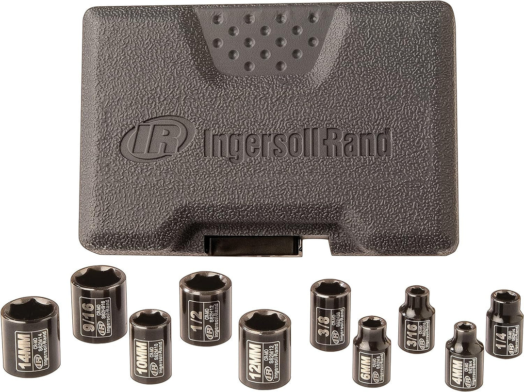 Ingersoll Rand 1/4"-Antrieb Steckschlüsselsatz SK2C10N (3/16", 1/4", 3/8", 1/2", 9/16", 4, 6, 9, 12,
