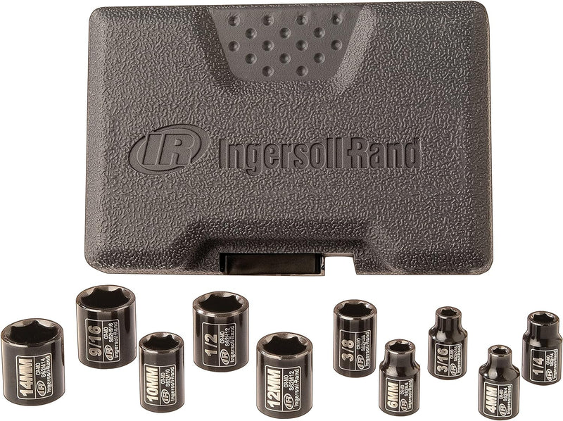 Ingersoll Rand 1/4"-Antrieb Steckschlüsselsatz SK2C10N (3/16", 1/4", 3/8", 1/2", 9/16", 4, 6, 9, 12,