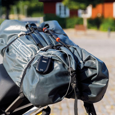 ABUS Kabelschloss Combiflex – Schloss zur Sicherung von Skiern, Helm, Kinderwagen und Gepäck – diver