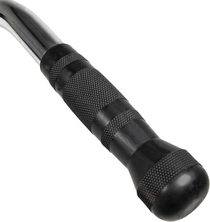 VirtuFit LAT Pulldown Bar - Latzugstange - aus Chrom - Kabelzuggriff, Gerade Stange, Bizeps Stange,