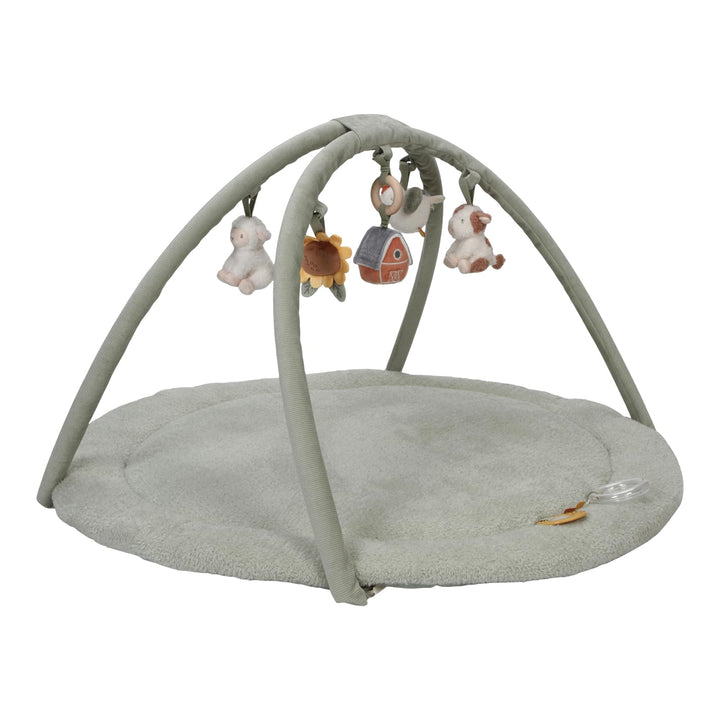 Little Dutch 8817 Activity Krabbeldecke mit Spielbogen - Little Farm