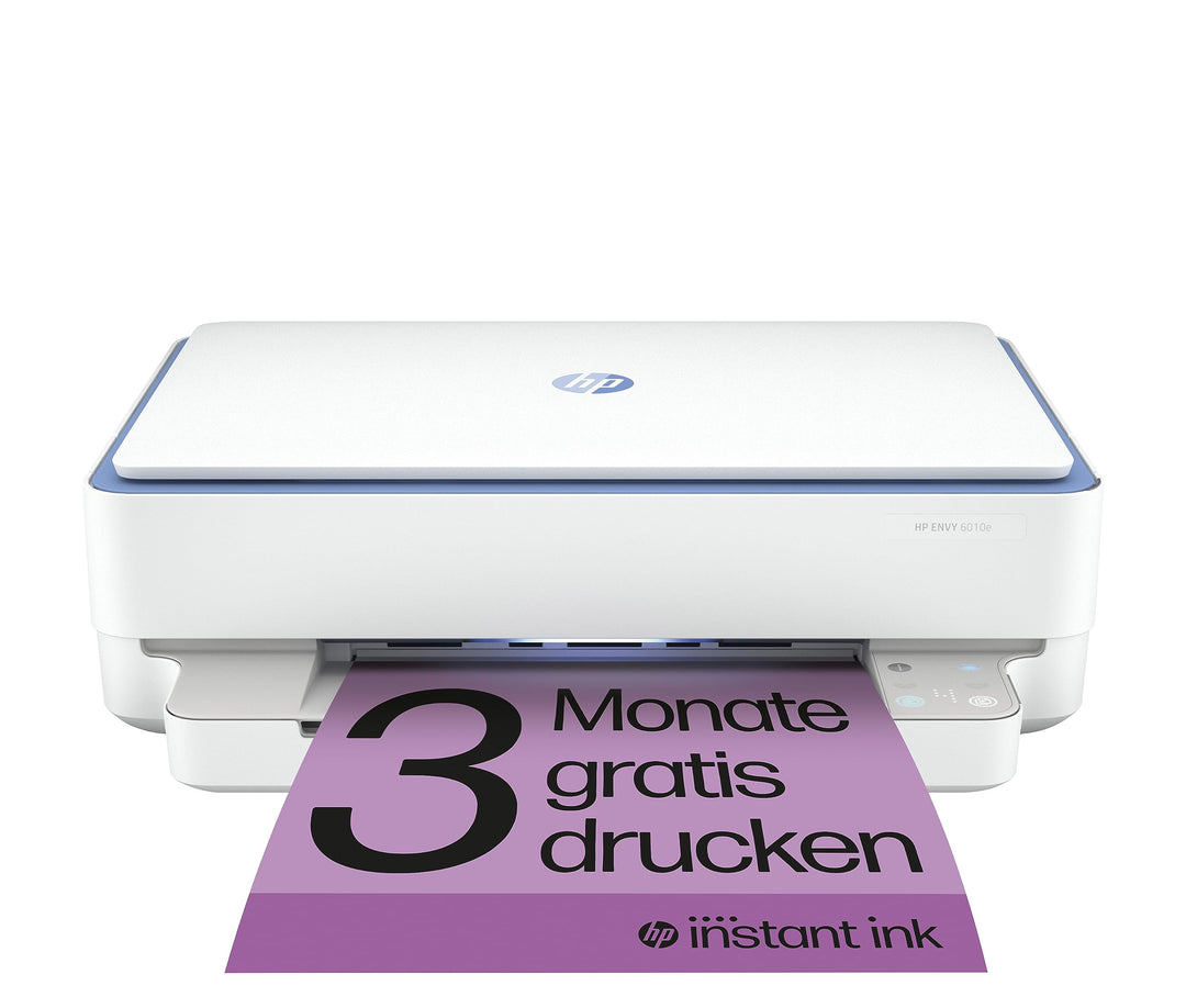 HP ENVY 6010e Multifunktionsdrucker (HP+, Drucker, Scanner, Kopierer, WLAN, Airprint) inklusive 6 Mo