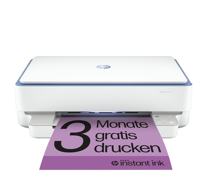 HP ENVY 6010e Multifunktionsdrucker (HP+, Drucker, Scanner, Kopierer, WLAN, Airprint) inklusive 6 Mo