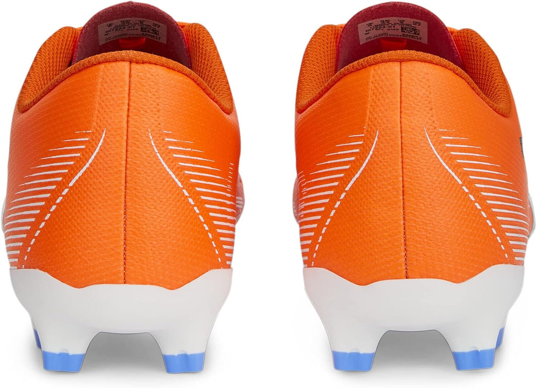 PUMA Herren Ultra Play Fg/AgFussballschuh 39 EU Ultra Orange Puma White Blue Glimmer, 39 EU Ultra Or
