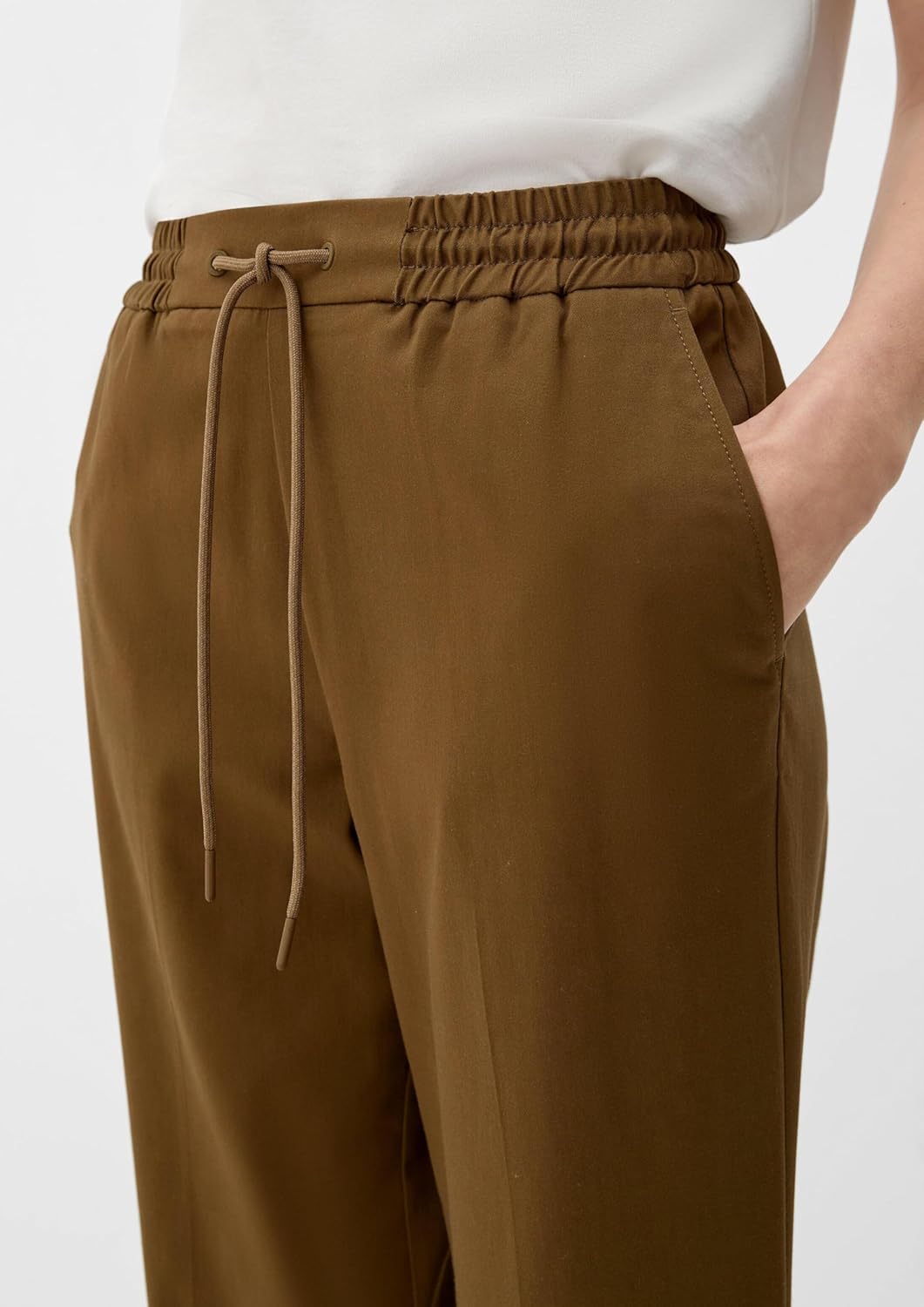 s.Oliver Damen Hose lang, Loose Fit 32 Grün, 32 Grün