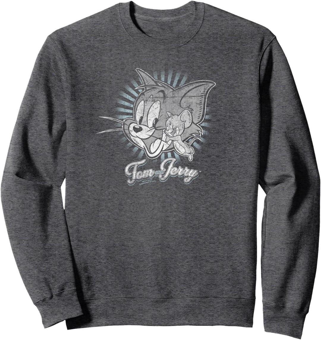 Tom and Jerry Happy Classic Pals Sweatshirt