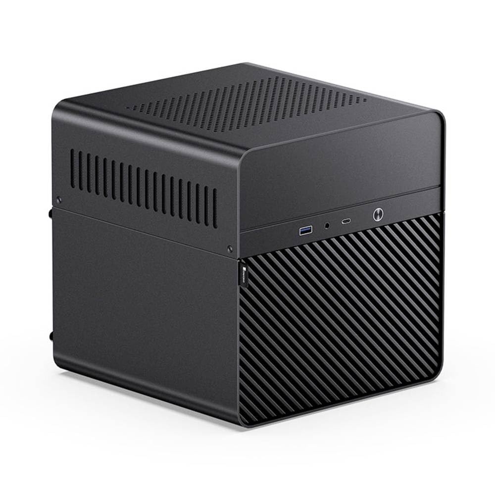 Jonsbo N2 PC-Gehäuse, NAS-Gehäuse, 5+1 Speicherplätze, Hot-Swapping-Technologie, Aluminium, Mini-ITX