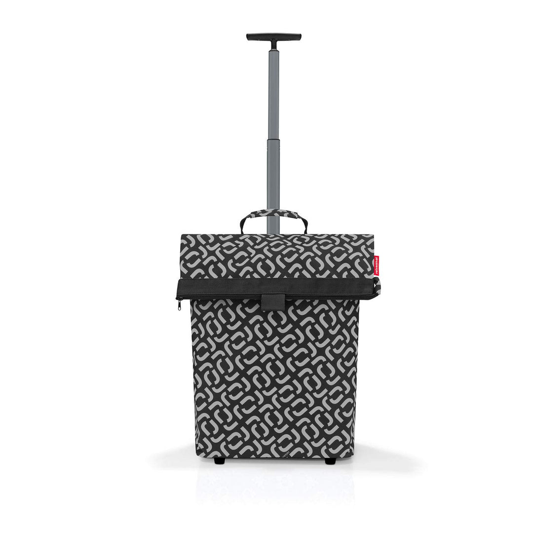 Reisenthel Trolley M Einkaufsshopper mit Rollen aus hochwertigem Polyestergewebe in der Farbe Signat