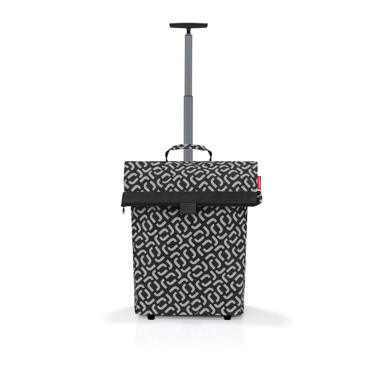 Reisenthel Trolley M Einkaufsshopper mit Rollen aus hochwertigem Polyestergewebe in der Farbe Signat